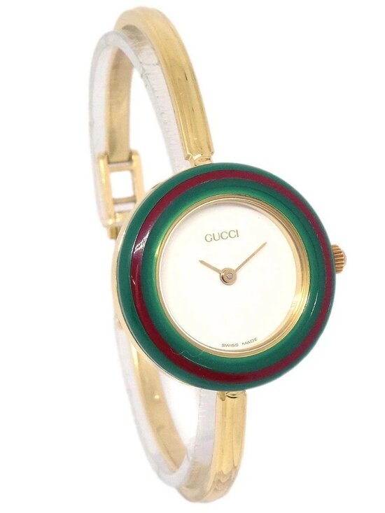Gucci 11/12.2 Change Bezel Chameleon Quartz Watch SS 196562 main image 6